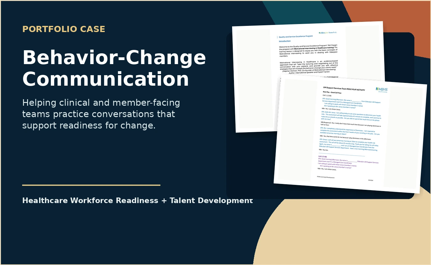 Behavior-Change Communication visual