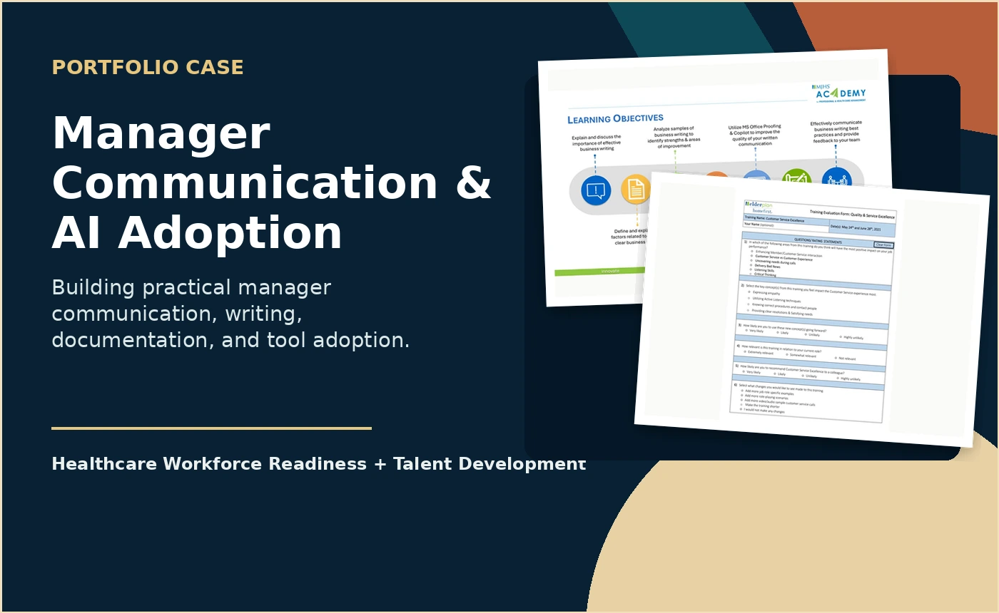 Manager Communication & AI Adoption visual