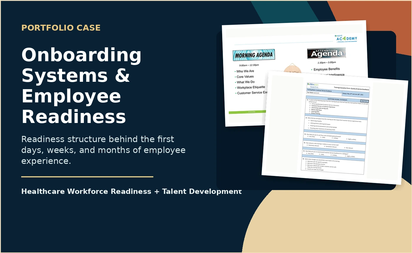 Onboarding Systems & Employee Readiness visual